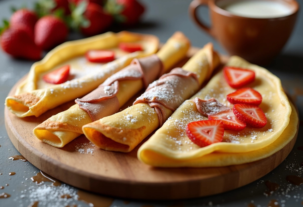 crêpes sucrées